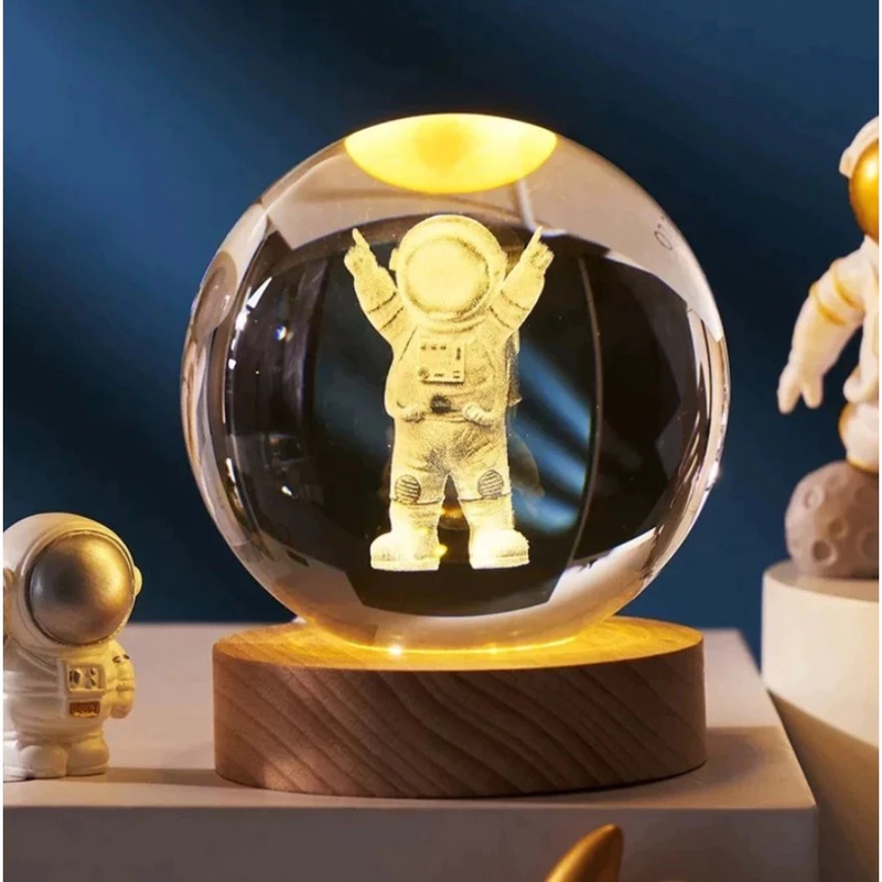 Globo de Luz Decorativo LED 8CM  – Elegância com Toque On/Off Instantâneo