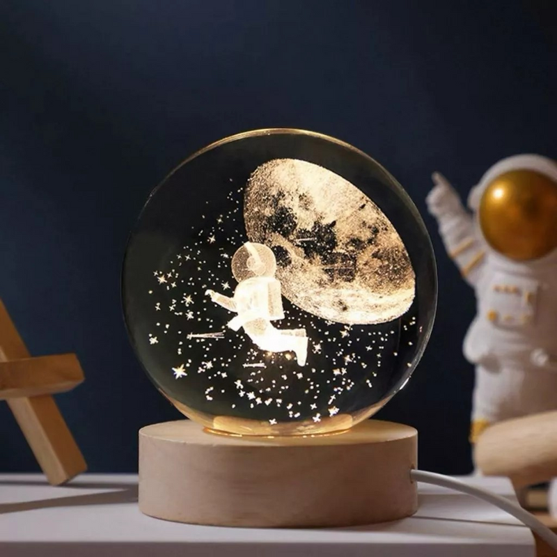 Globo de Luz Decorativo LED 8CM  – Elegância com Toque On/Off Instantâneo