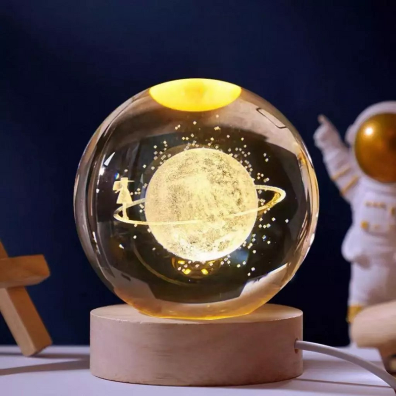 Globo de Luz Decorativo LED 8CM  – Elegância com Toque On/Off Instantâneo